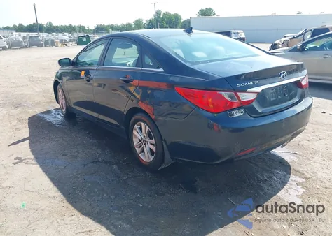 2012 Hyundai Sonata Gls из США, поврежденный, VIN 5NPEB4ACXCH461360